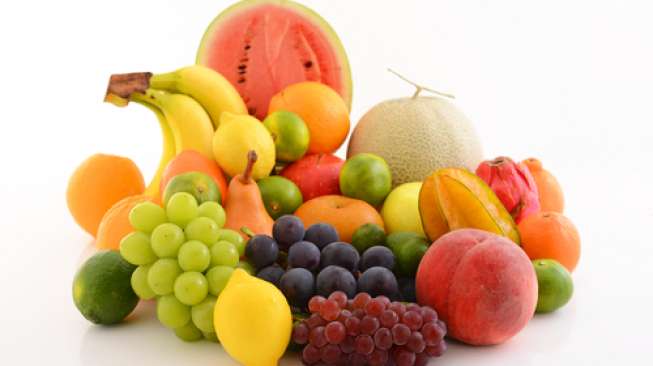 Ilustrasi buah-buahan segar. (Shutterstock)