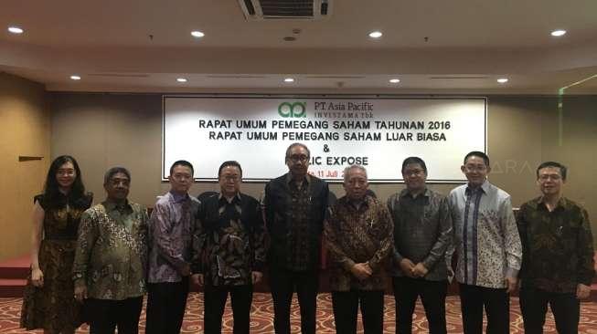 Asia Pasific Investama Rombak Dewan Direksi dan Komisaris