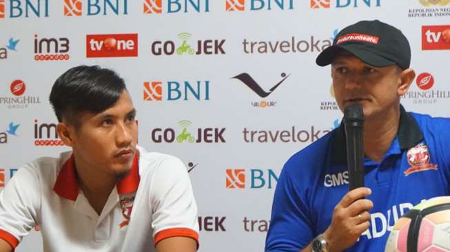 MU Takluk di Patriot, Olivera: "Selamat Bhayangkara"
