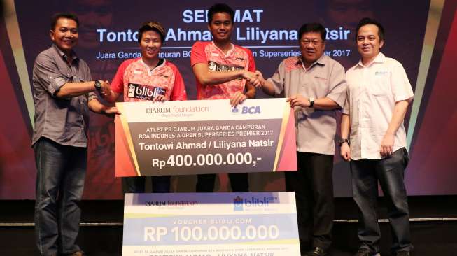 Akhiri 'Kutukan' Indonesia Open, Owi/Butet Diguyur Bonus