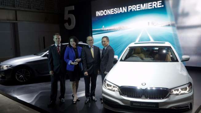 Peluncuran All-New BMW Seri 5 di Jakarta, Rabu (12/7/2017). [Dok. BMW]