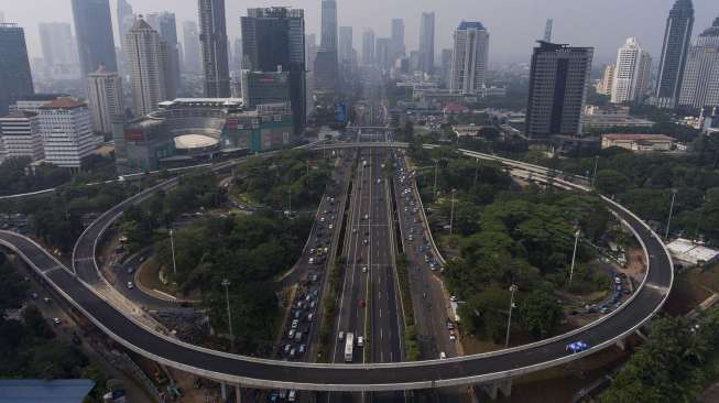 Pengendara Masih Terkecoh Lewat Simpang Susun Semanggi