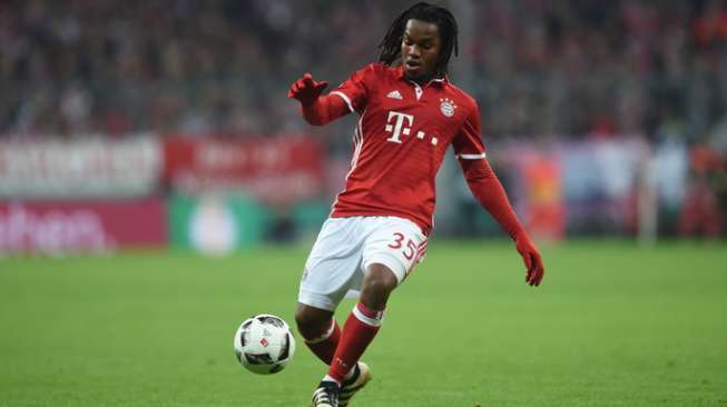 Gelandang muda Bayern Munich asal Portugal, Renato Sanches. [AFP/Christof Stache]