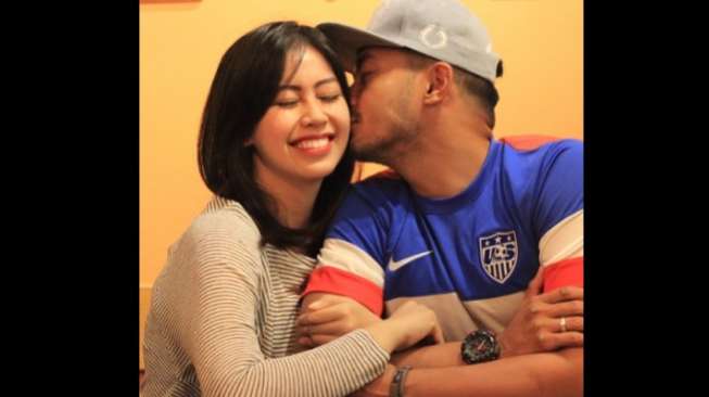 Yama Carlos dan Arfita Dwi Putri. [Instagram @arfitadwip]