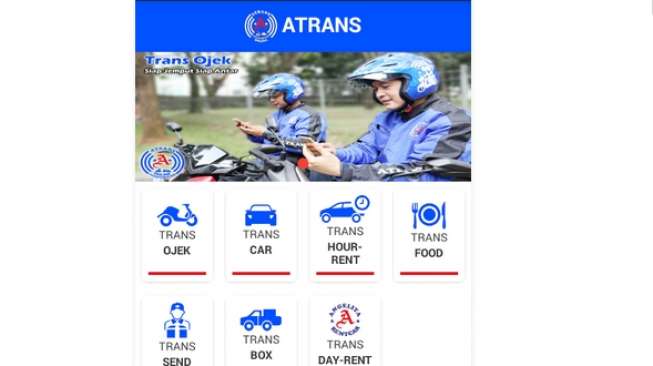 Tantang Go-jek, Atrans Luncurkan Aplikasi Jasa Rental Kendaraan