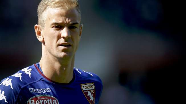 Joe Hart berseragam Torino dengan status pinjaman [AFP]