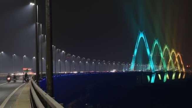 Jembatan Nhat Tan: Kilau Baru Mengukir Langit Hanoi