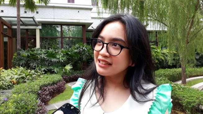 Rachel Amanda saat temu media di Jakarta, Jumat (21/7/2017). [suara.com/Firsta Putri Nodia]