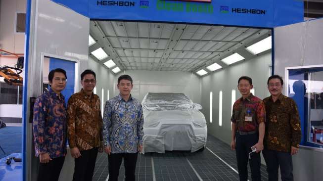 Perdana, Mitsubishi Bodi dan Cat Pengecatan Hadir di Sumsel