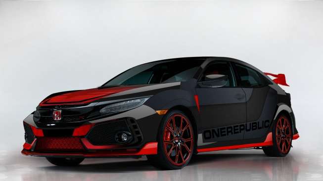 Honda Pamerkan Kustom Civic Type R Rancangan OneRepublic