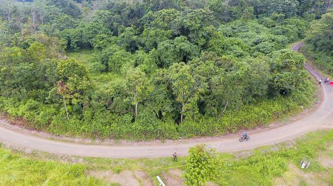 Final Cross Country Olympics (XCO) Women Elite Lubuklinggau Moutain Bike International Championship (C2) 2017 di Lubuklinggau, Sumatera Selatan, Sabtu (21/7).