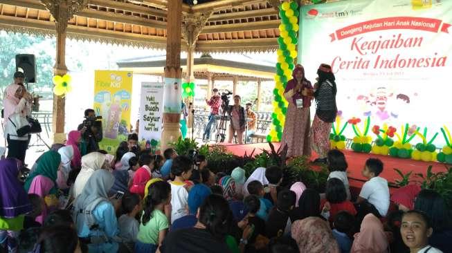 Rayakan Hari Anak Nasional dengan Mendongeng