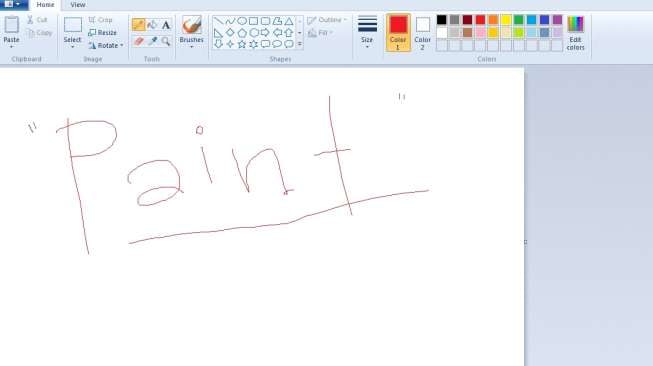 Microsoft Segera Hapus Program Paint Dari Windows