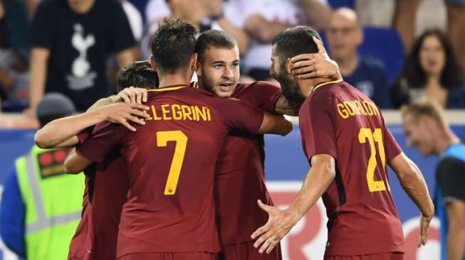 Gol Tumminello Bawa Roma Taklukan Spurs 3-2