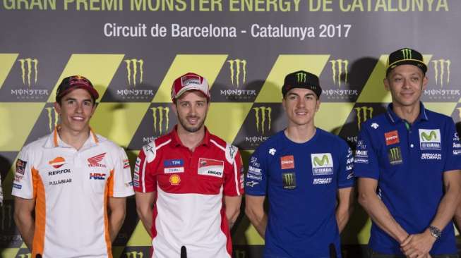 Ini Kata Marquez Soal Dovi, Vinales dan Rossi dalam Satu Kata