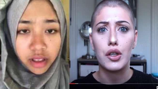 Video 'Curhatnya' Dijiplak, Gadis Bule Ini Labrak Afi Nihaya