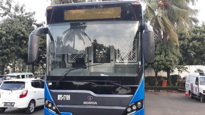 Ini Bus Feeder Transjakarta yang Dicuri dan Ketemu di Pantura