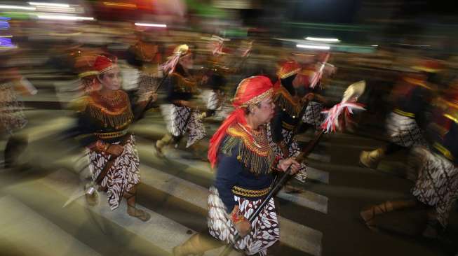 Sebagai peringatan HUT ke-1.138 Kota Kediri.