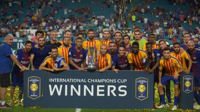 Lumat Real Madrid, Barcelona Jawara ICC Amerika Serikat