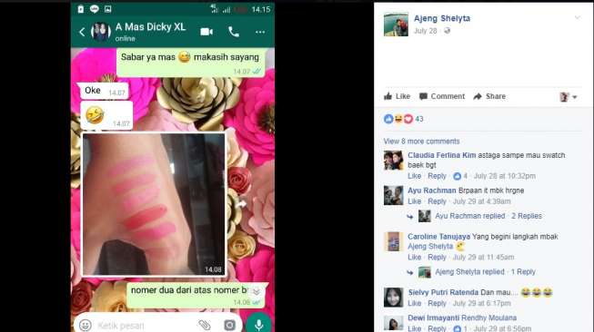 Viral! Demi Pacar, Lelaki Ini Beli Make-Up