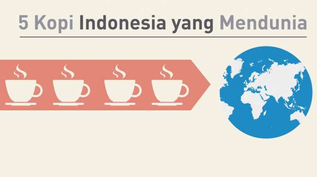 Ini 5 Kopi Indonesia yang Mendunia !
