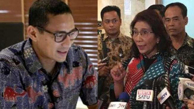 Skakmat! Sandiaga Uno 'Disemprot' Menteri Susi karena Garam