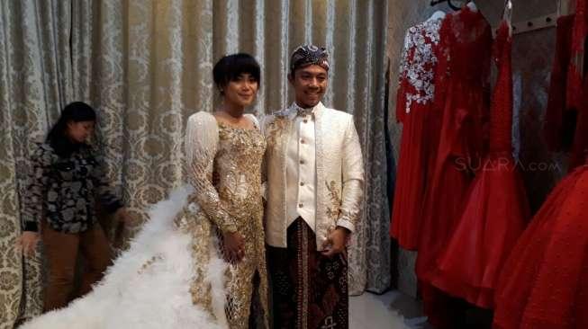 Lihat, Mewahnya Gaun Pengantin Sheza Idris