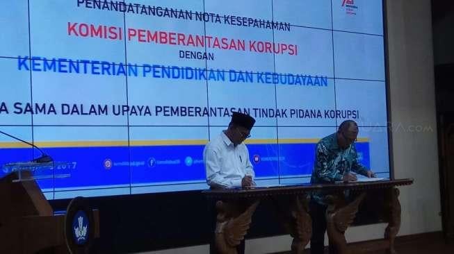 Kemendikbud dan KPK Kerjasama Cegah Korupsi