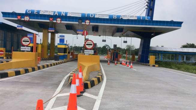 Gerbang tol Bangil di Jalan Tol Gempol - Pasuruan di Jawa Timur. [Dok Jasa Marga]