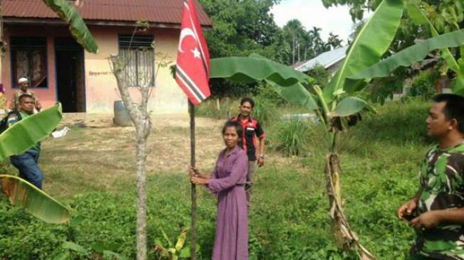 Milad ke-42 Gerakan Aceh Merdeka, Bendera Bintang Bulan Berkibar