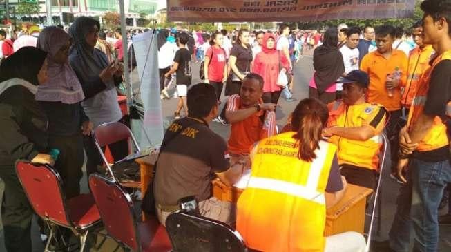 'Pasukan Oranye' Gelar Operasi Tangkap Tangan di CFD Bundaran HI