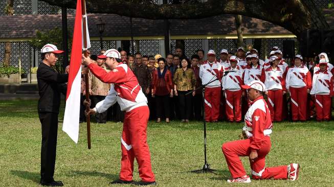 SEA Games: Jokowi Akan Lepas Kontingen Indonesia di Istana Bogor Rabu Sore