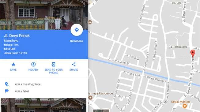 Google Diprotes, Jalan Dewi Sartika Diubah Jadi 'Dewi Persik'