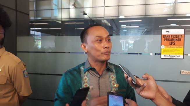 Direktur Jenderal Kependudukan dan Pencatatan Sipil Kementerian Dalam Negeri, Zudan Arif Fakrulloh. (suara.com/Welly Hidayat)