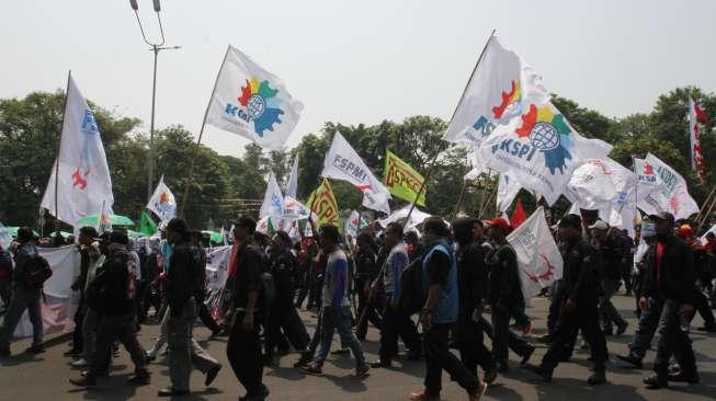 Serikat Buruh di Jatim Tolak Kenaikan Upah 8,51 Persen