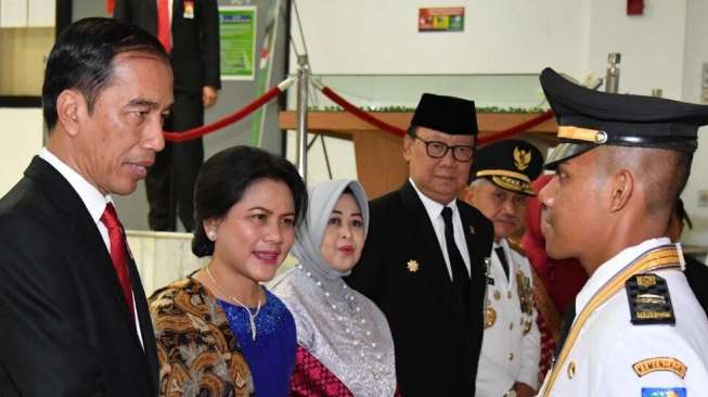 Jokowi Minta Pamong Praja Muda Kerja Keras Kelola Pemerintahan