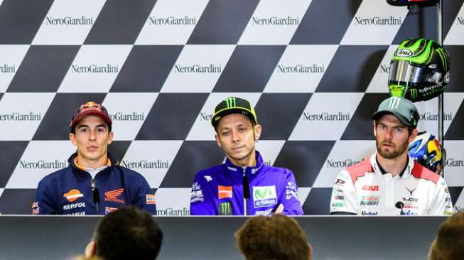 Soal Balapan MotoGP Austria, Rossi dan Marquez Satu Persepsi