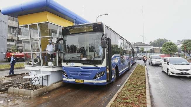 Pemprov DKI akan Bangun Jalan Layang Khusus Bus Transjakarta