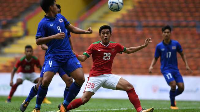 Babak I: Thailand Memimpin 1-0 atas Indonesia