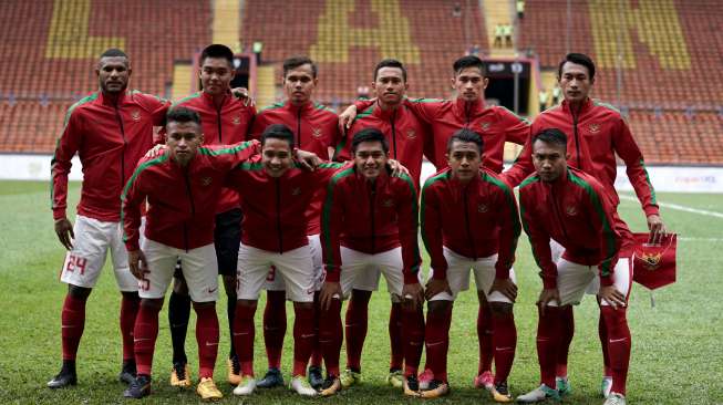 Berikut Susunan Pemain Timnas Indonesia U-22  Lawan Thailand