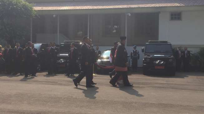 Akhirnya, SBY dan Ani Hadiri Upacara HUT RI di Istana