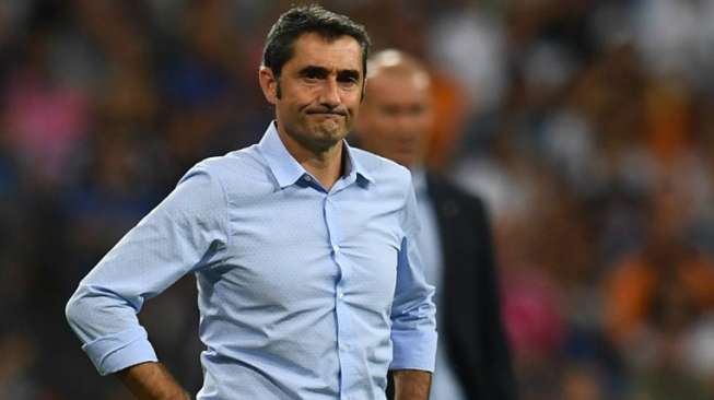 Barcelona Kalah Telak, Valverde: "Permainan Madrid Lebih Bagus"