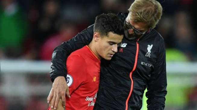 Klopp Isyaratkan Mainkan Coutinho Lawan Man City