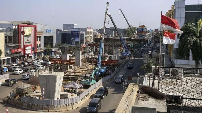 Progres Pembangunan LRT Kelapa Gading-Velodrome