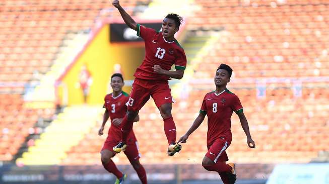 Timnas Indonesia menundukkan Kamboja dengan skor 2-0.