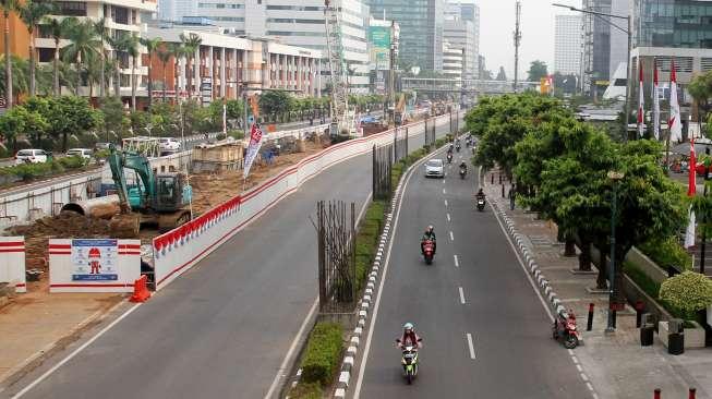 Tengah mengkaji penerapan ganjil genap di kawasan tersebut.