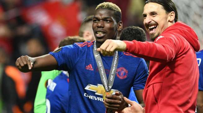 Kalahkan Ibrahimovic, Pogba Pemain Terbaik Liga Europa