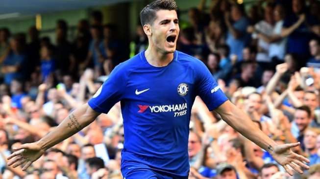 Gol Fabregas dan Morata Bawa Chelsea Taklukkan Everton