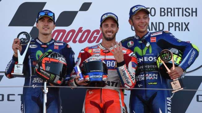 Klasemen Sementara Pebalap dan Pabrikan Usai MotoGP Inggris