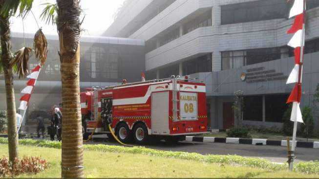 Kantor Kementerian Desa di Kalibata Kebakaran